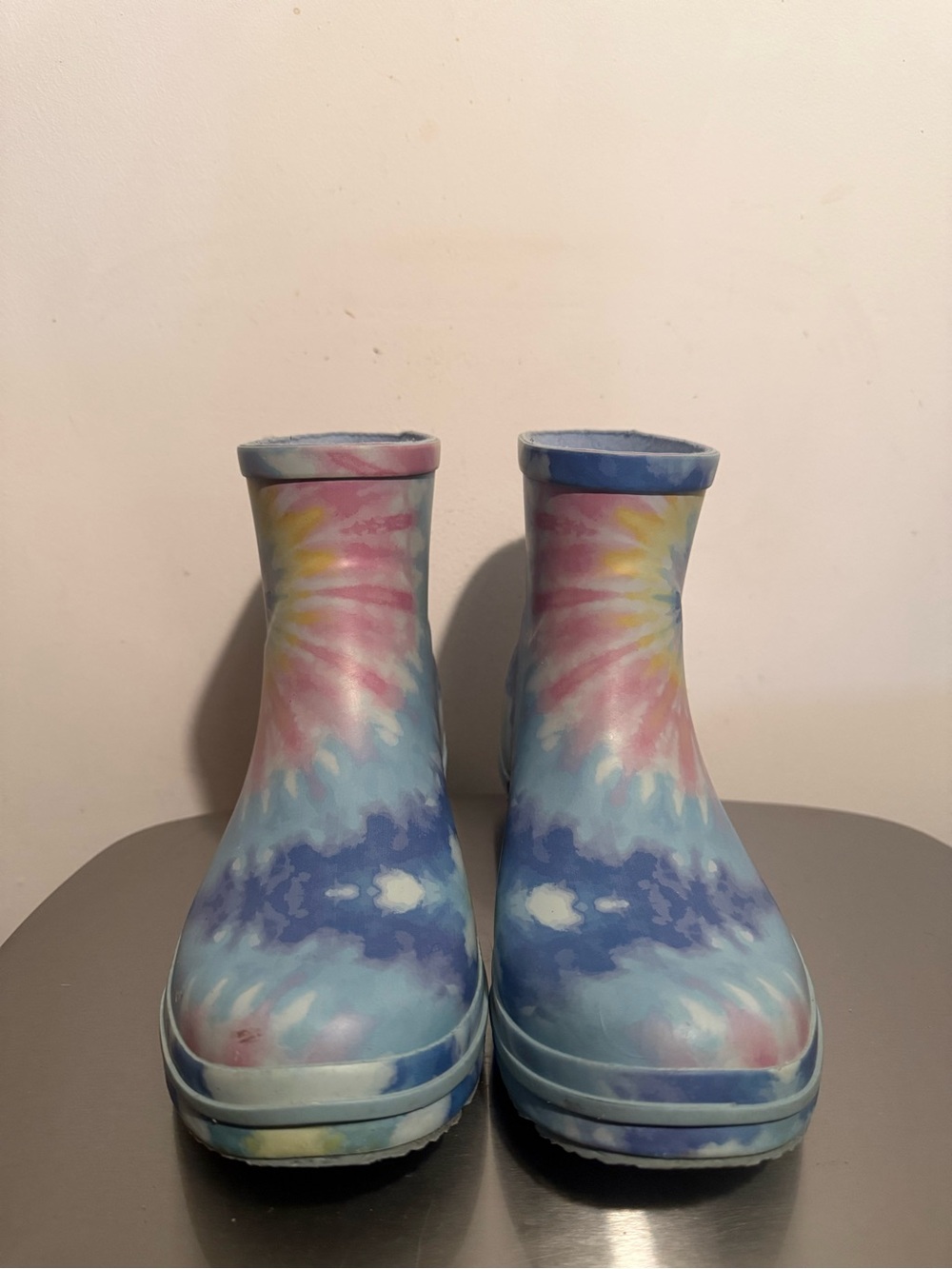 Bob’s Skechers Rain Boots Tie-Die color